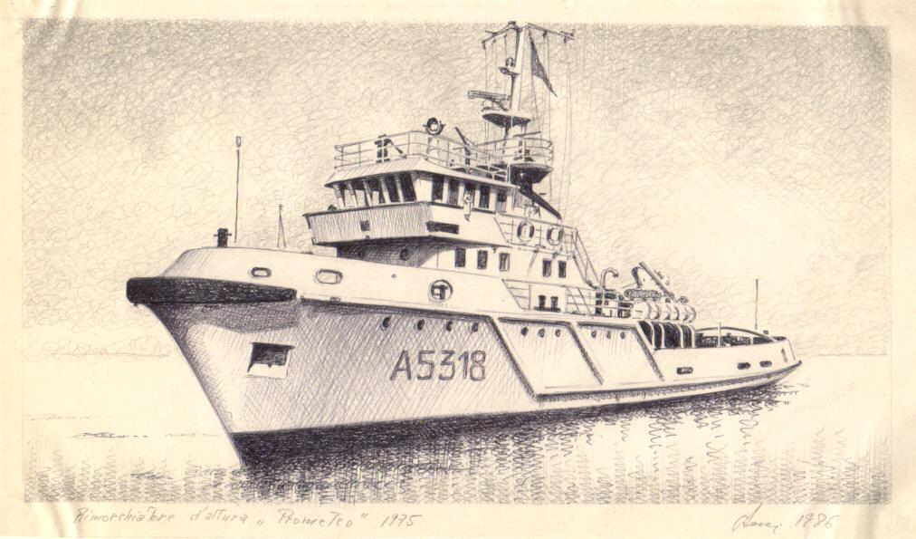 1975 - Rimorchiatore d'altura 'Prometeo'